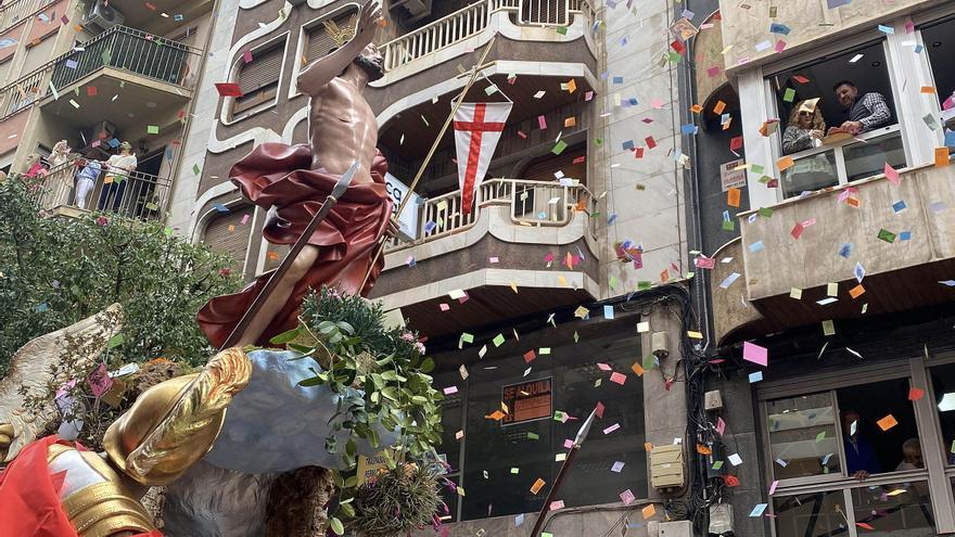 La procesión de las aleluyas de Elche, en imágenes