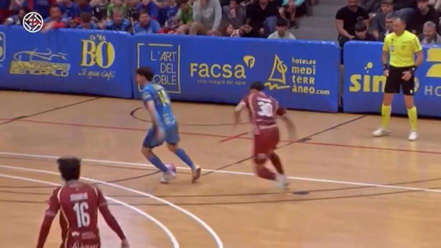 El Servigroup Peñíscola FS no pudo sumar este sábado su tercera victoria consecutiva en liga