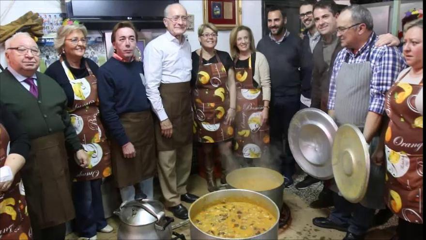 Berza carnavalesca en la Peña Cortijo de Torres