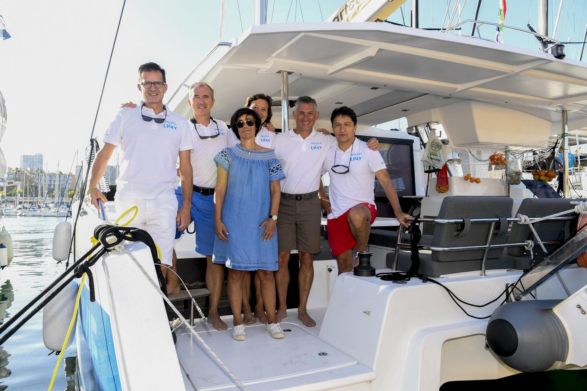 Las naves de la regata ARC se preparan para partir