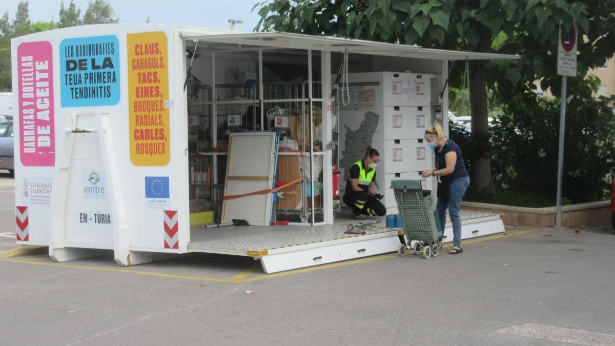 El ecoparque móvil del área metropolitana visitará Burjassot cada mes