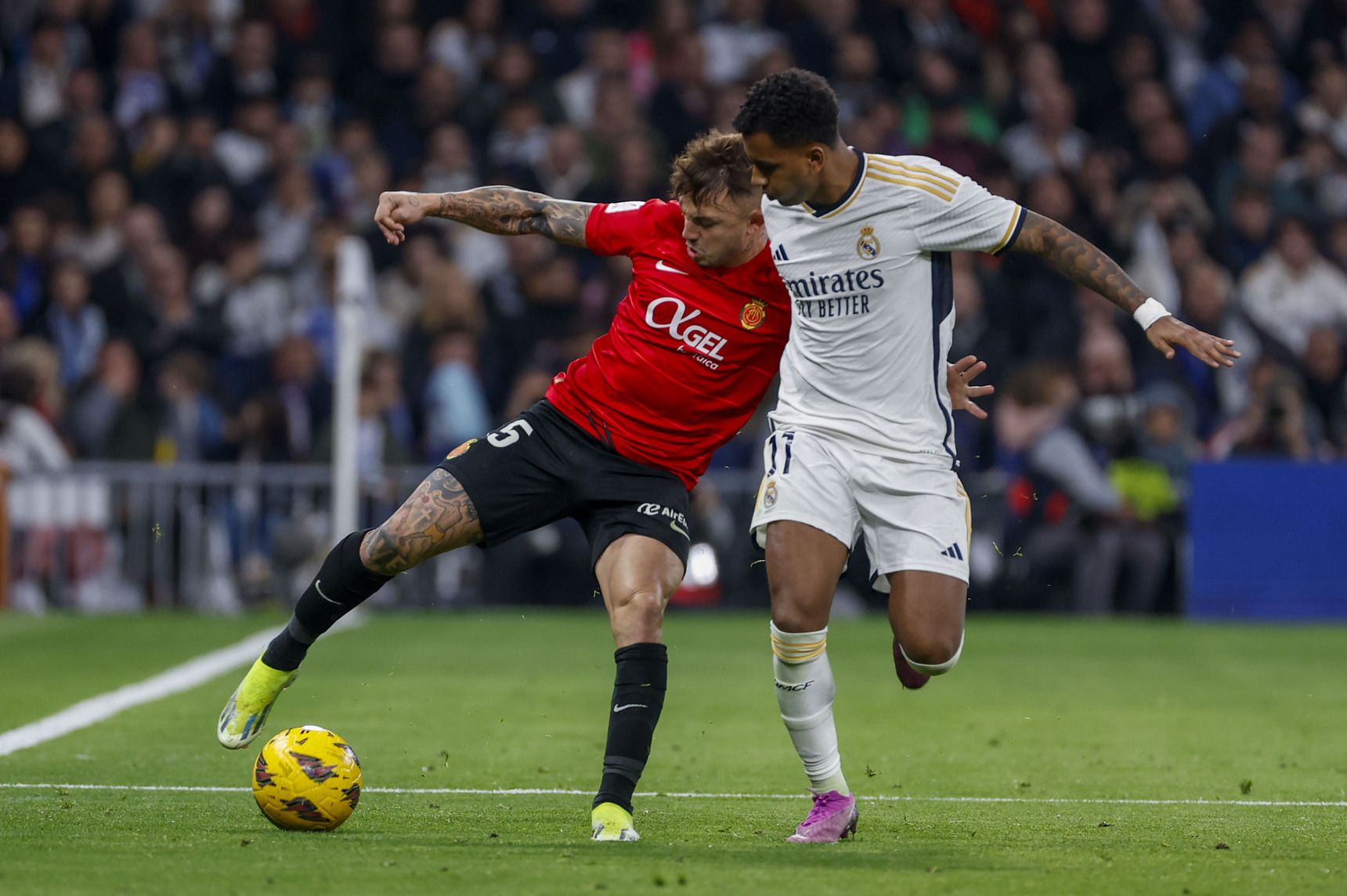 Real Madrid-Real Mallorca, en imágenes