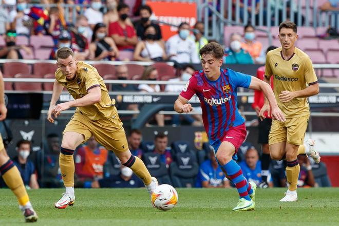 Las mejores imágenes del Barça - Levante: Ansu Fati, Depay, de Jong, Gavi, Nico...