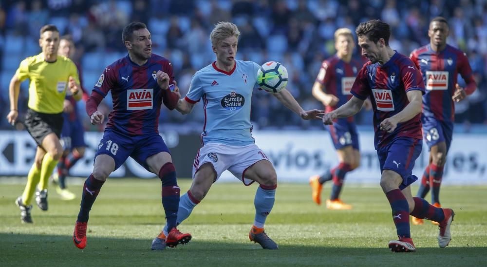 Las mejores fotos de la victoria del Celta ante el Eibar en Balaídos.