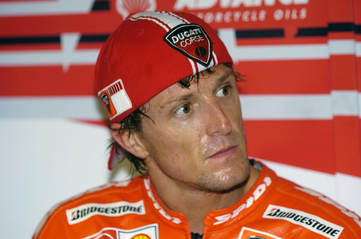 Sete Gibernau en 2006 con Ducati