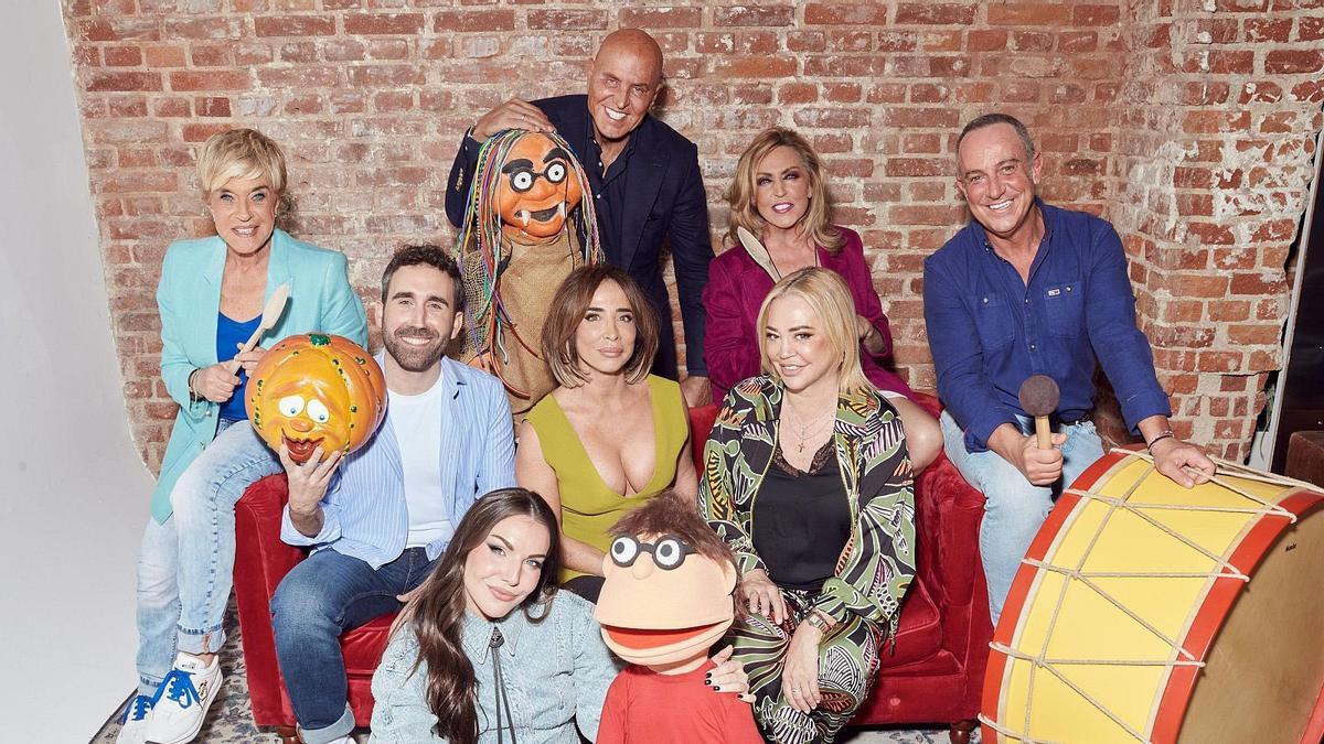 La familia de la tele.