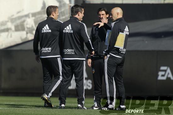 Entrenamiento del Valencia CF