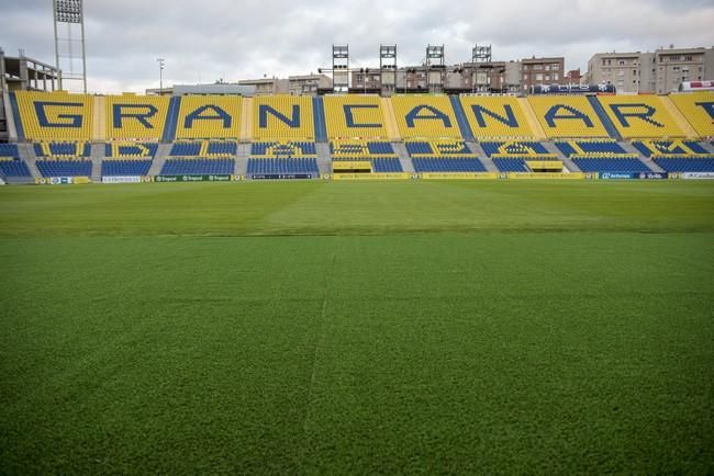 Siguen las obras en el Estadio de Gran Canaria