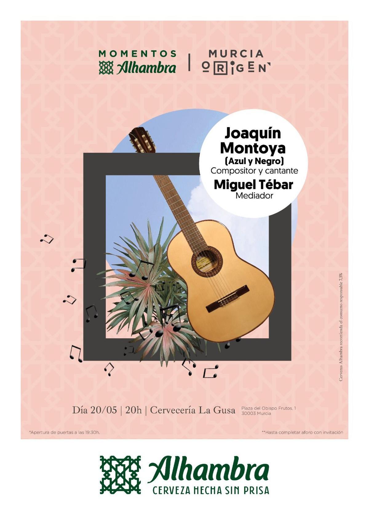 Cartel del evento del 20 de mayo.