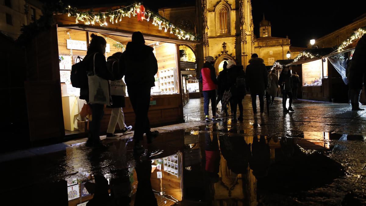 Mercadillo Navideño en Oviedo.