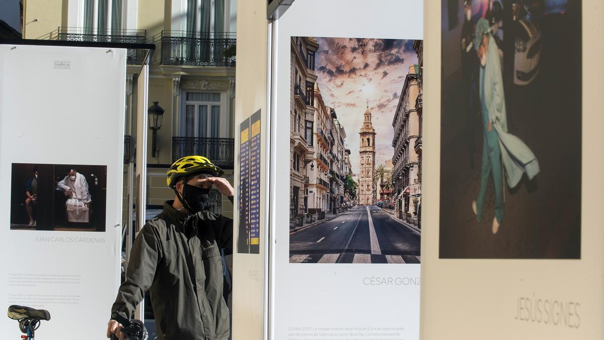 Exposición de fotoperiodistas en la diputación.