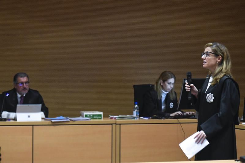 04-11-19 LAS PALMAS DE GRAN CANARIA. CIUDAD DE LA JUSTICIA. LAS PALMAS DE GRAN CANARIA. Juicio contra un hombre que mató a su sobrino en Puerto del Rosario.   Fotos: Juan Castro.  | 04/11/2019 | Fotógrafo: Juan Carlos Castro