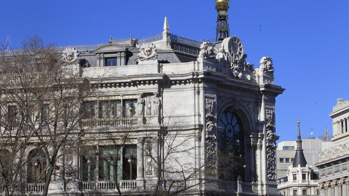 Fachada del Banco de España