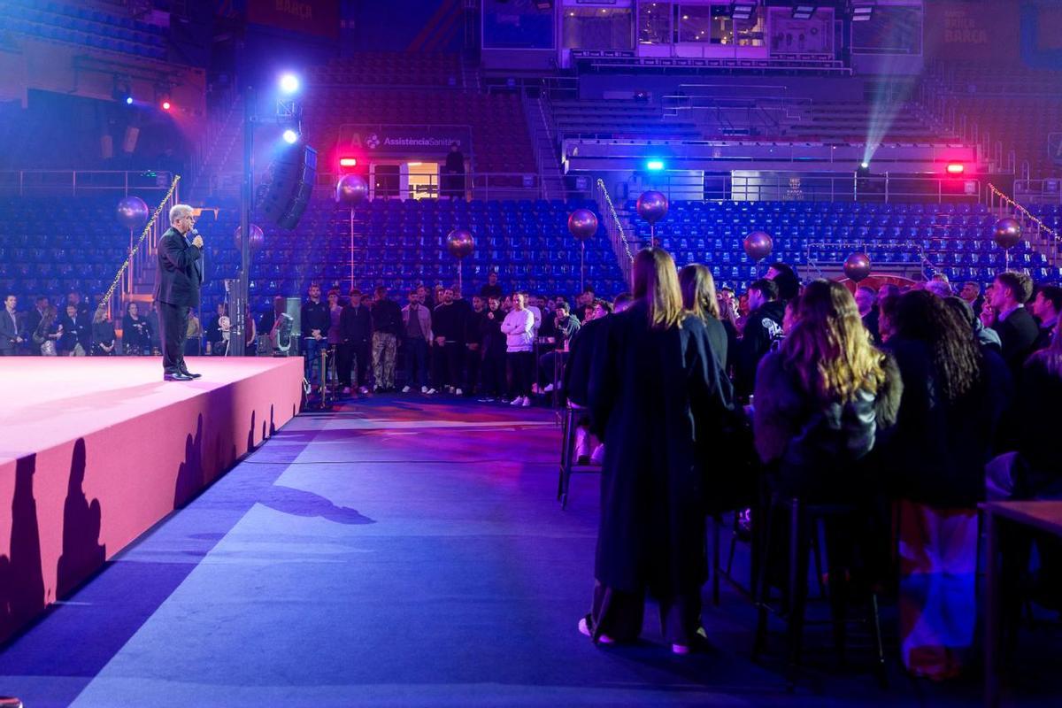 Las imágenes de la cena de Navidad del FC Barcelona