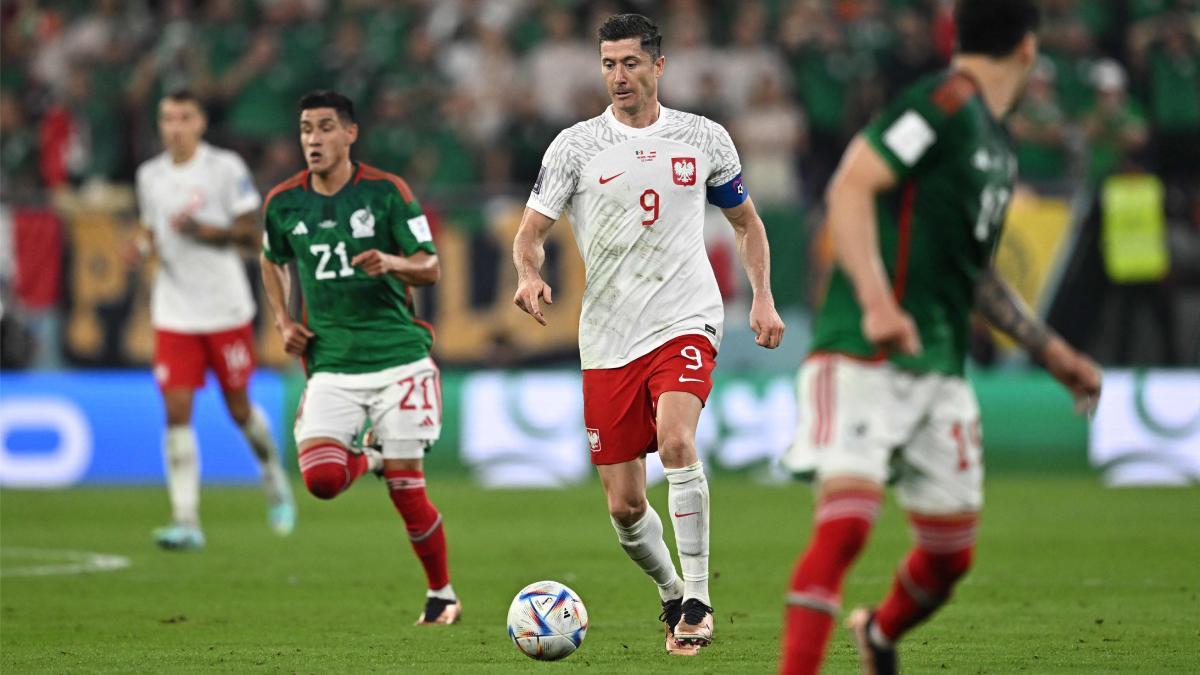 La Polonia de Robert Lewandowski se la juega ante Arabia Saudí tras el empate contra México