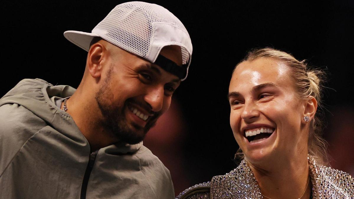 Kyrgios y Sabalenka, en la Batalla de los Sexos