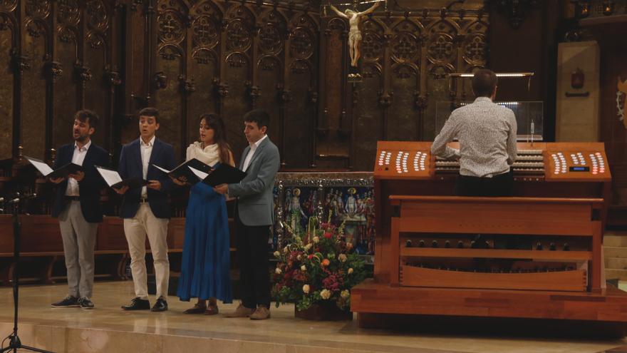 El quartet Cantoría i l&#039;organista Joan Seguí posen punt i final a un nou cicle del festival internacional Orgue de Montserrat