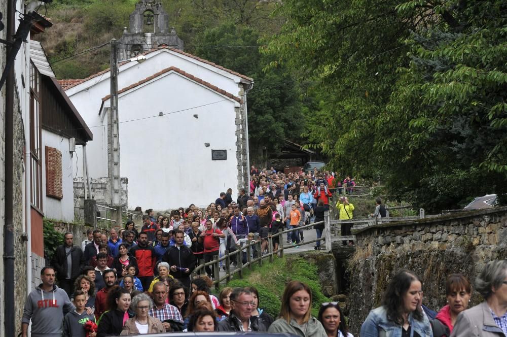 Homenaje a la allerana Marta Rodríguez