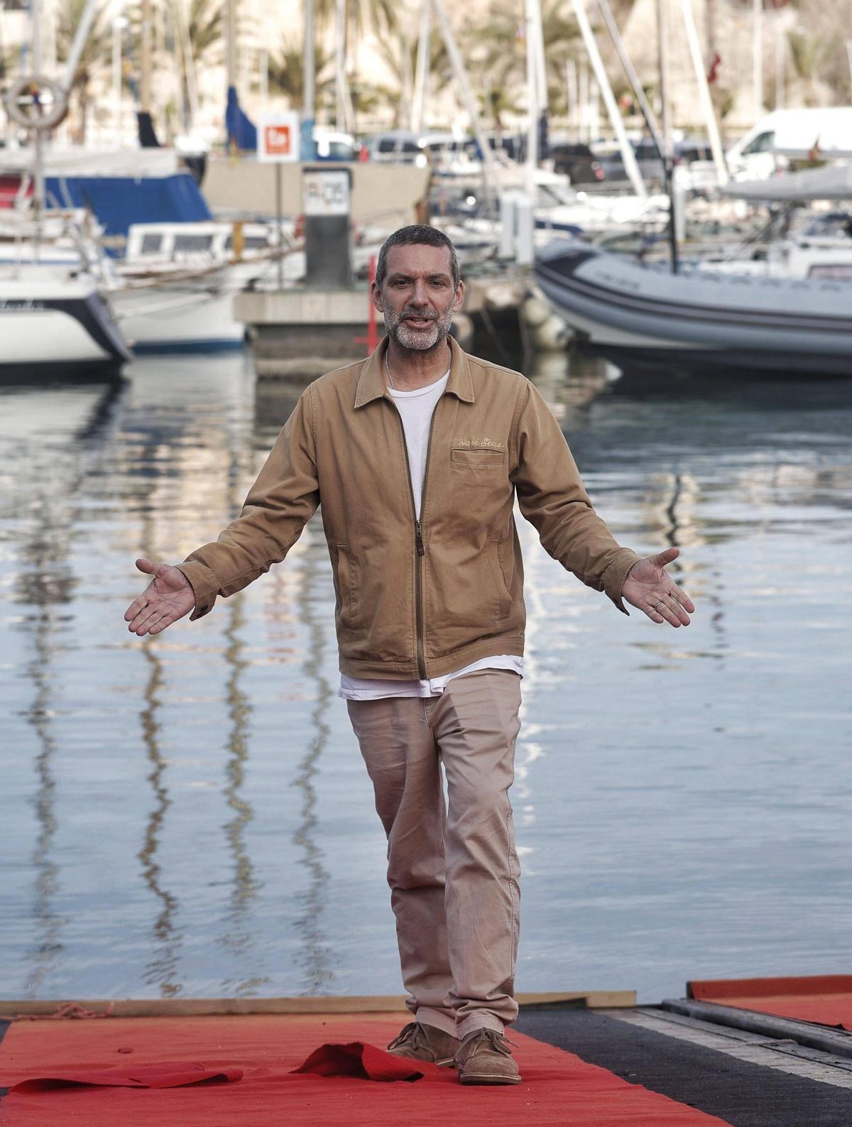 Jaime Anglada, en el Club Náutico de Palma