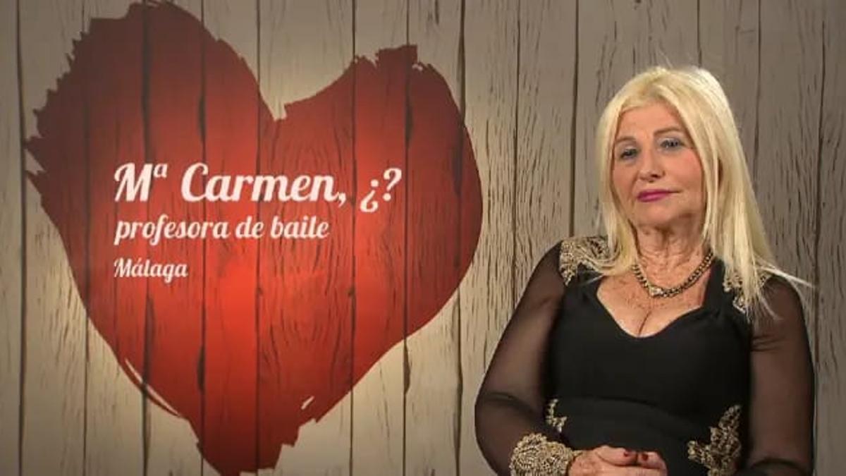María del Carmen en 'First dates'