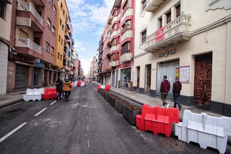 Peatonalización de la calle Heraclio Sánchez