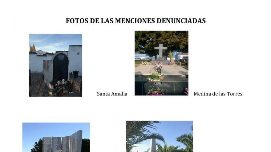 Guadiana del Caudillo presenta seis denuncias por símbolos que cree que incumplen la ley de Memoria Histórica