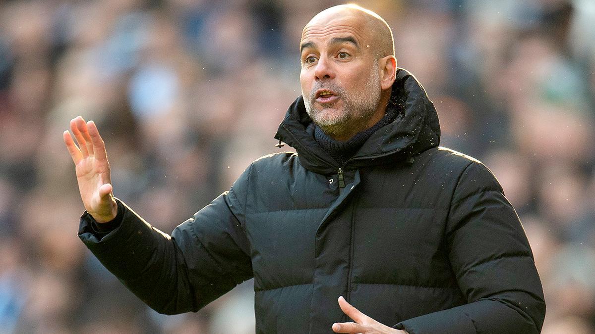 Pep Guardiola, entrenador del City