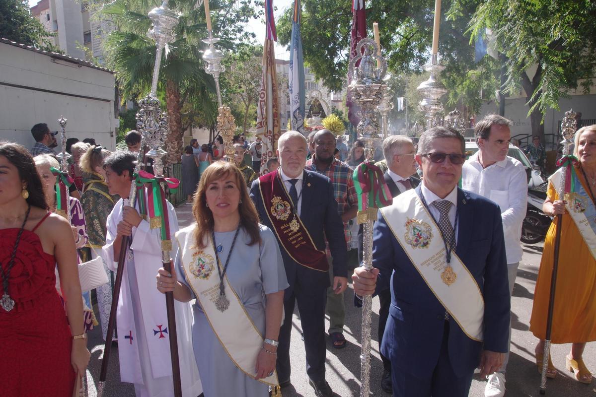 'La Morenita' y el reencuentro con sus devotos en La Palma