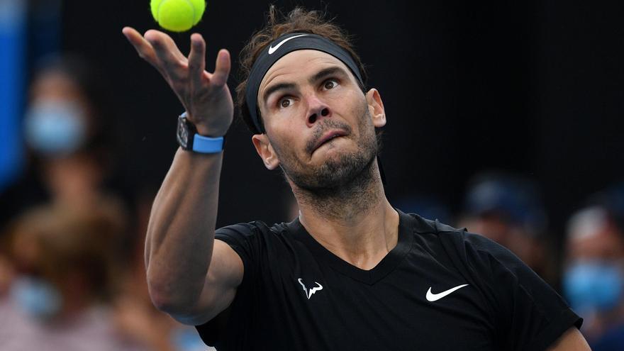 Rafa Nadal supera con facilidad a Berankis en Melbourne