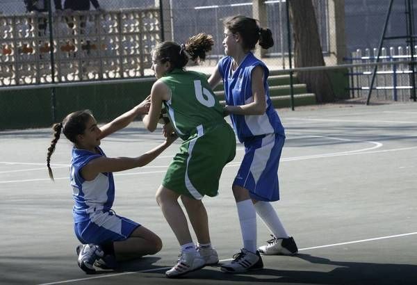 BALONCESTO: Maristas-Helios (liga de escuelas) / St Casablanca-Helios (preinfantil femenino)  / Compañía de María-Helios (benjamín femenino)  / Alierta-Helios (alevín femenino B)