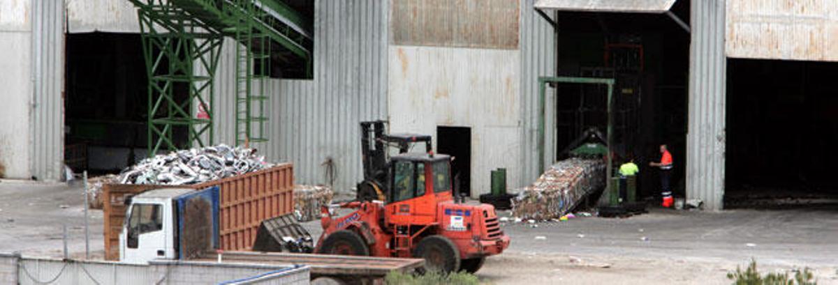 Planta basuras donde ha aparecido el recién nacido