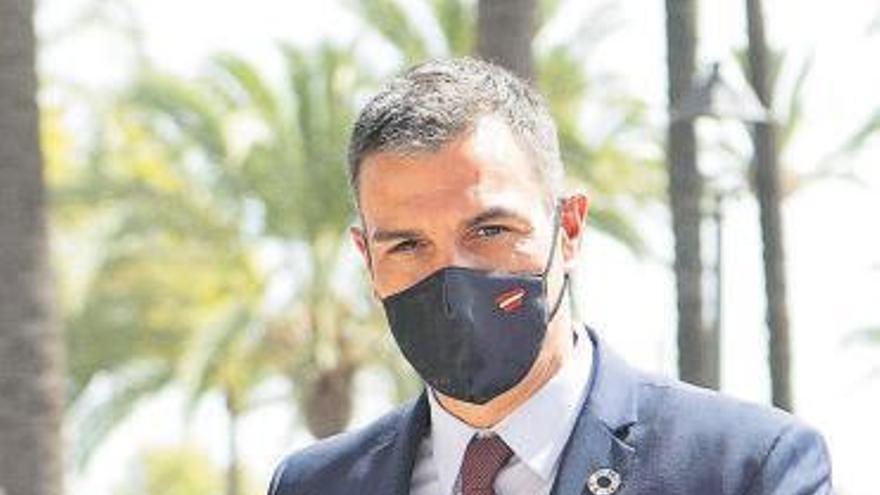 Pedro Sánchez, a mediados de agosto, en Palma de Mallorca.