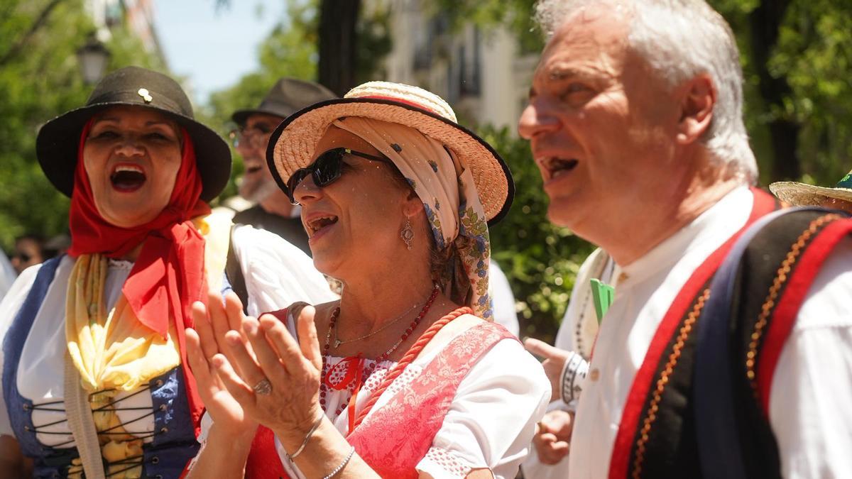 Romería canaria en Madrid
