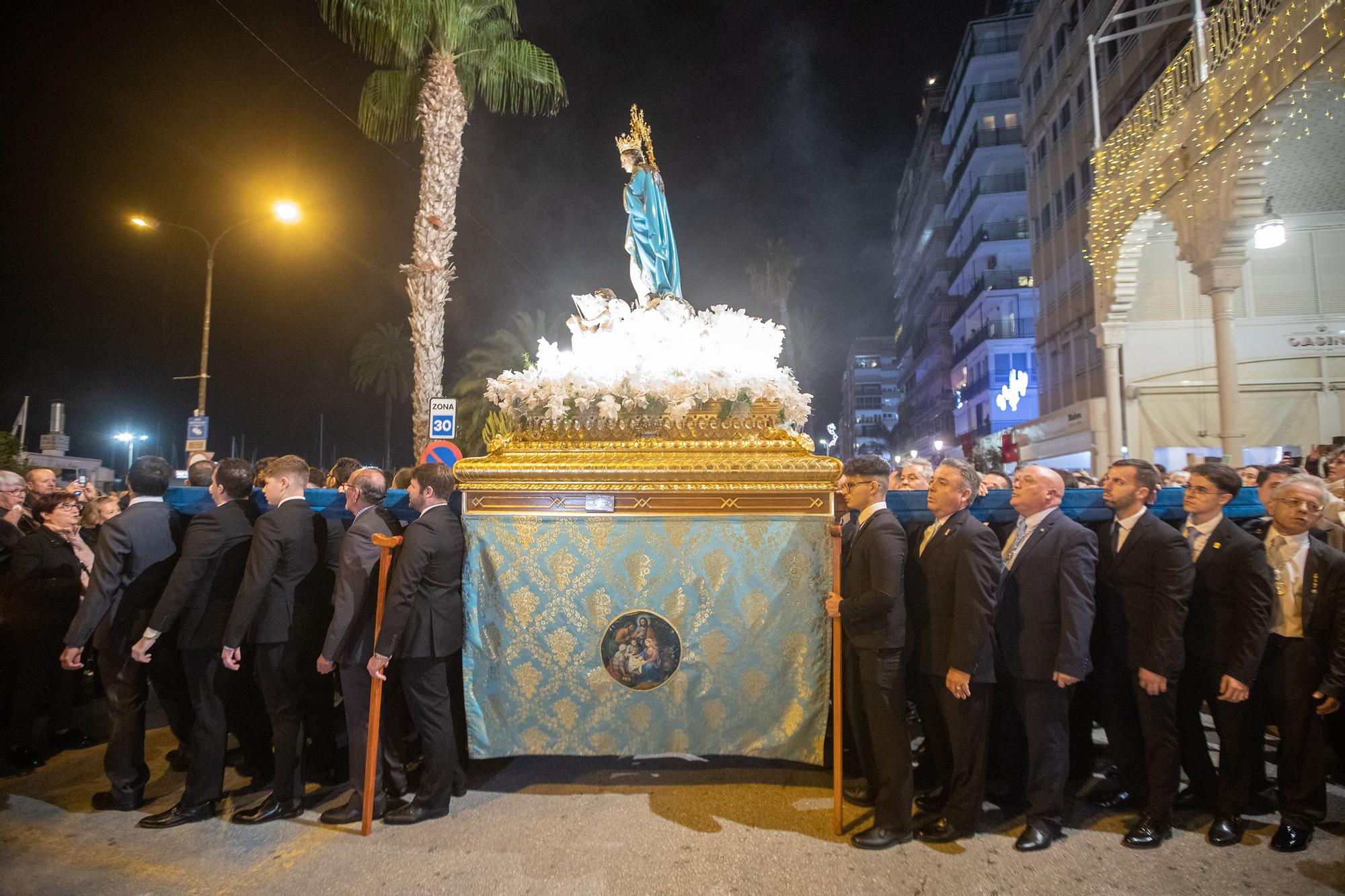 Procesión de La Purísima en Torrevieja