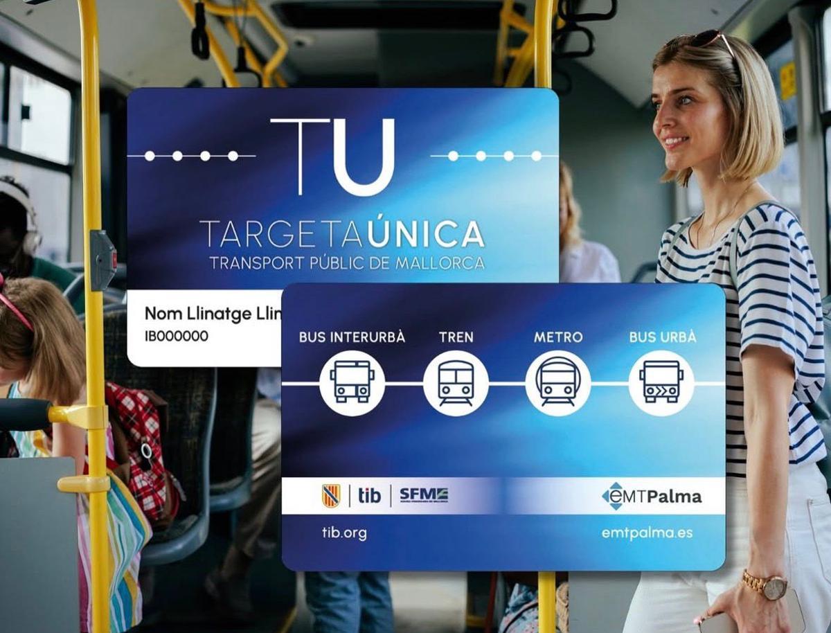 Tarjeta Única de Transporte en Mallorca