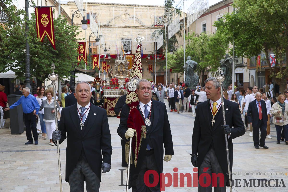 Fiestas de Caravaca: Procesión de regreso a la Basílica