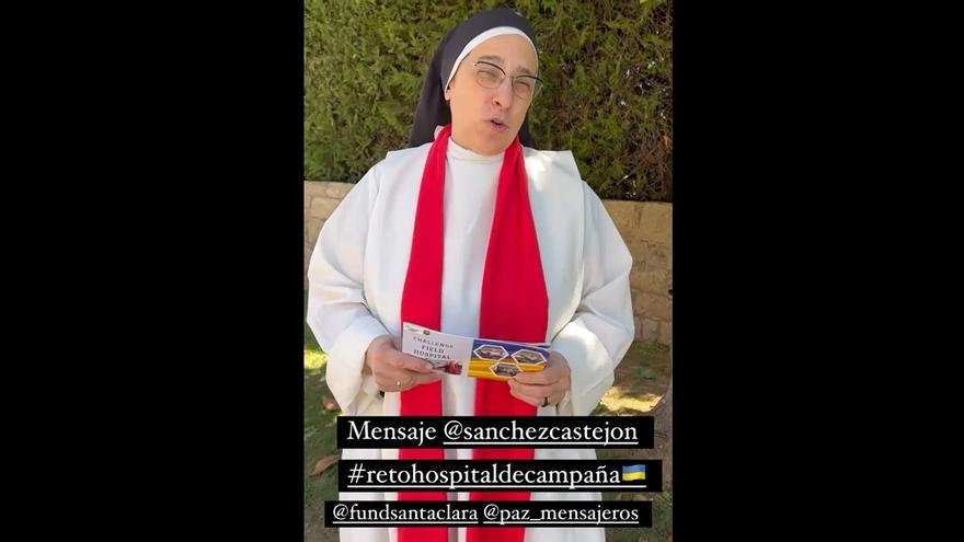El missatge de Sor Lucia a Pedro Sánchez per participar en el seu nou repte