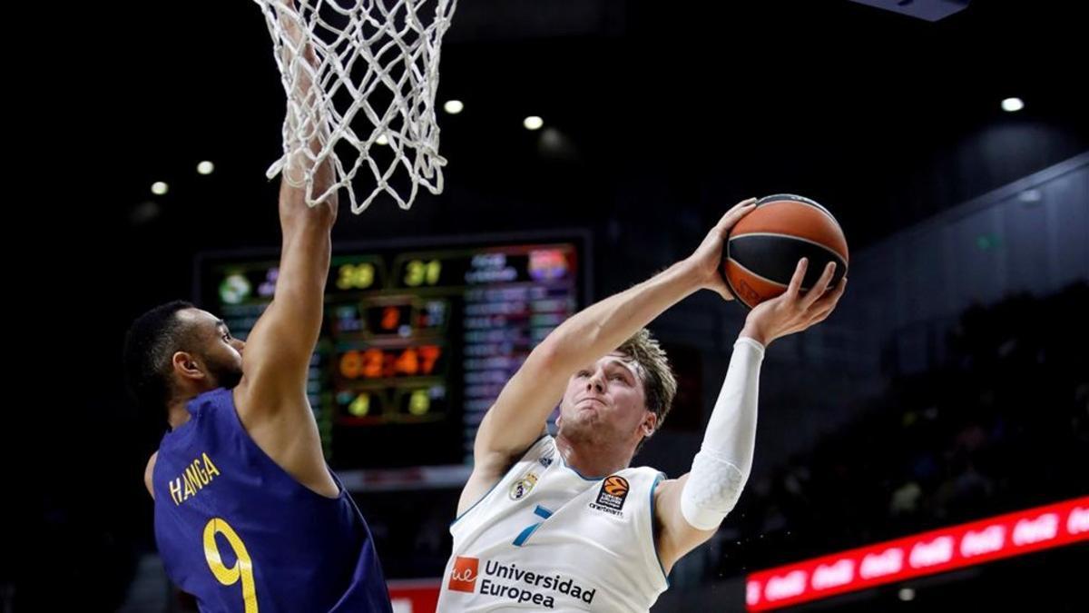 Adam Hanga y Luka Doncic, esta temporada en la Euroliga