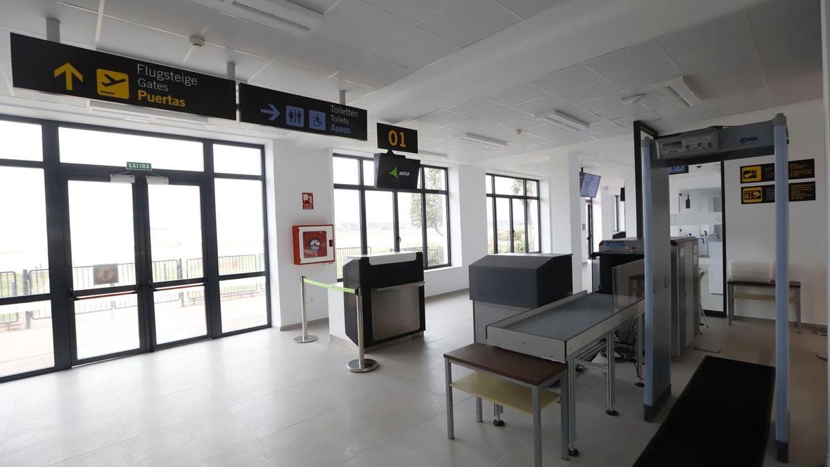Nuevas instalaciones de la terminal del aeropuerto de Córdoba.