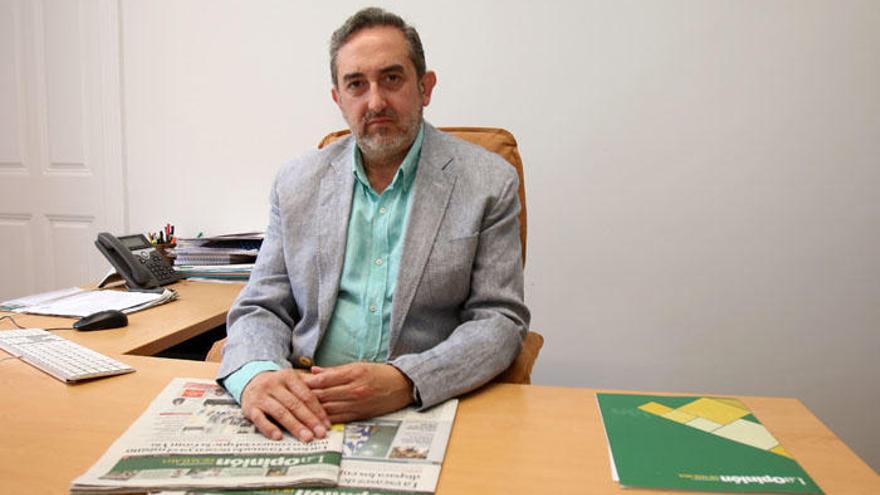 José Ramón Mendaza, director de La Opinión de Málaga.