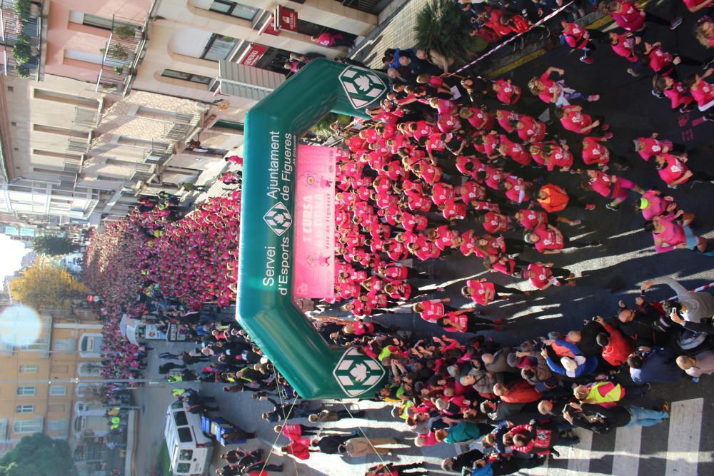 Sortida de la 1a Cursa de la Dona de Figueres