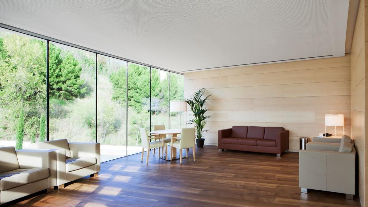 Sala de velatorio en el tanatorio de l'Hospitalet-Ronda