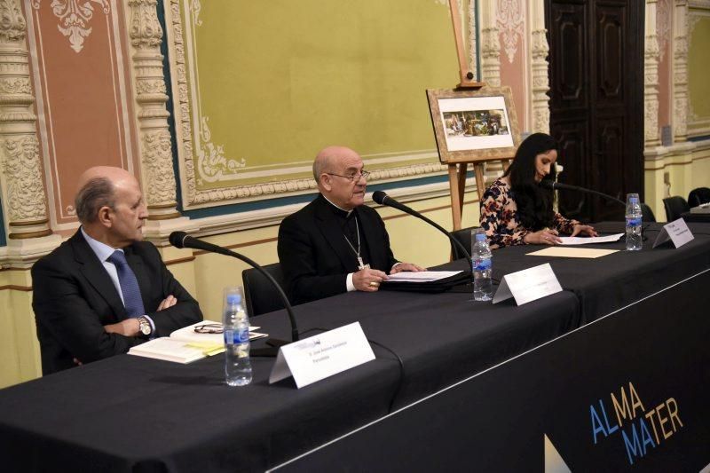 Entrega del premio de valores del Arzobispado a José Antonio Zarzalejos