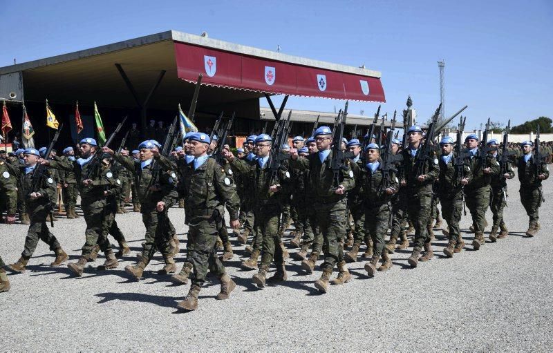 La Brigada Aragón envía a 600 militares a una compleja misión de paz al Líbano