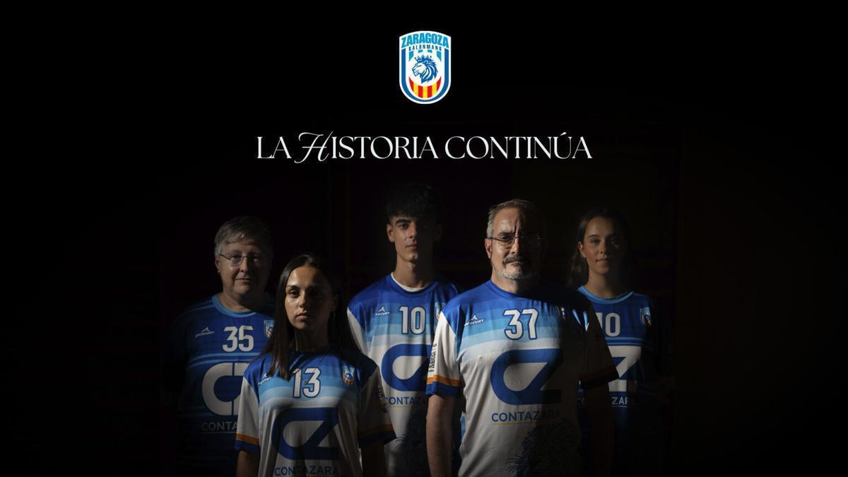 Imagen de la campaña de abonados para la temporada 2026-27 del Contazara Zaragoza