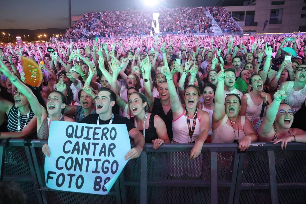 El concierto de Dani Martín en el Córdoba Live, en imágenes