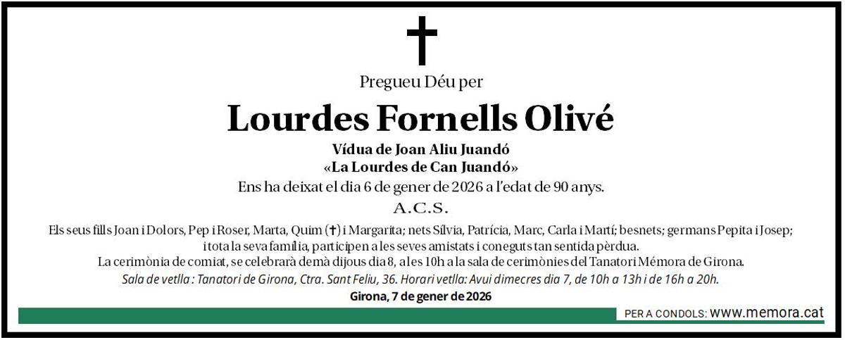 Lourdes Fornells Olivé