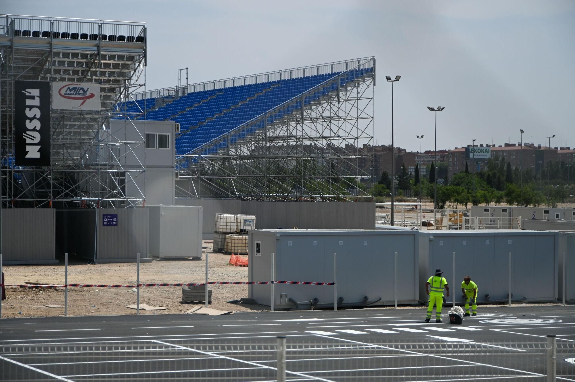 En imágenes | Así ha sido la construcción de la 'mini Romareda' 