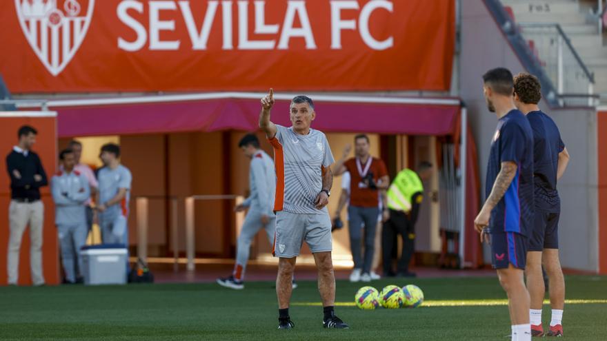 Mendilibar ya entrena al Sevilla