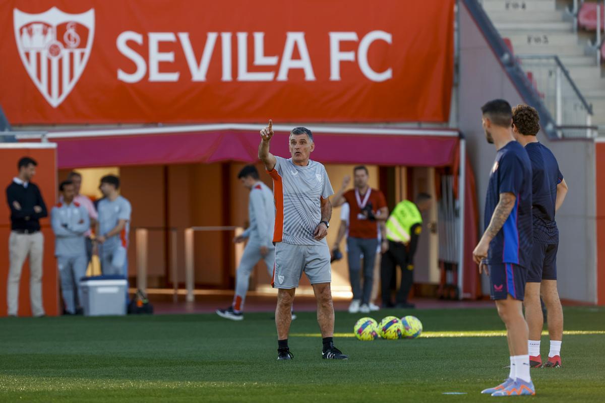 El Sevilla ya se entrena a las órdenes de Mendilibar